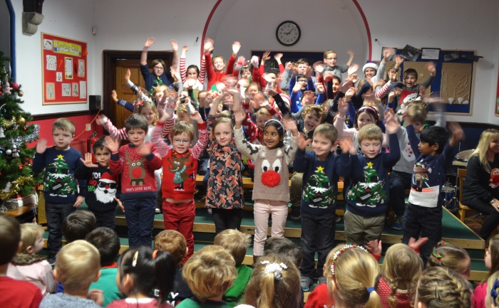 Fairholme Preparatory School: Christmas Jumper Excitement Fairholme Preparatory School: Christmas Jumper Excitement